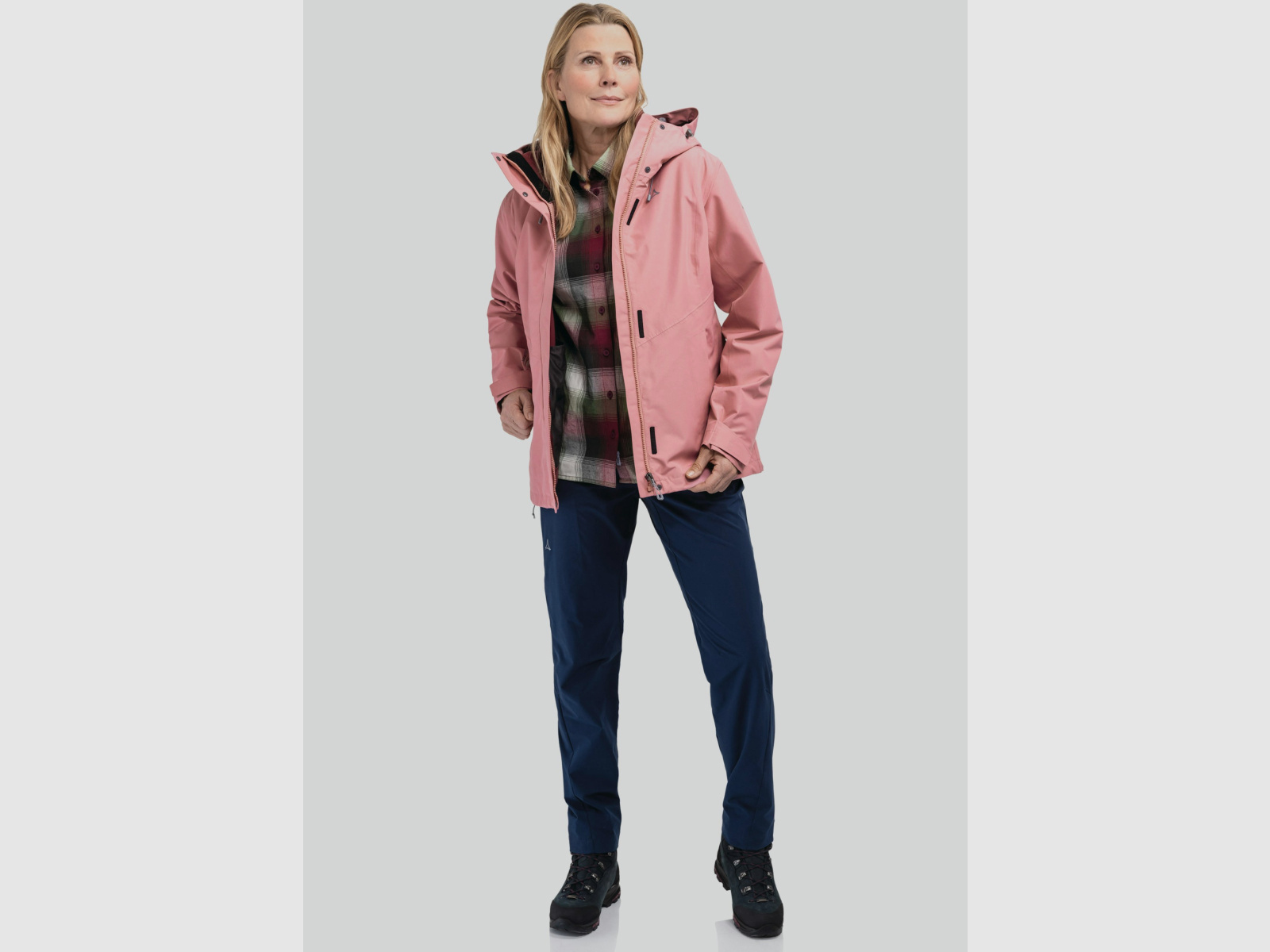 SCHÖFFEL Hiking 3in1 Jacket Style Okere WMS Pink