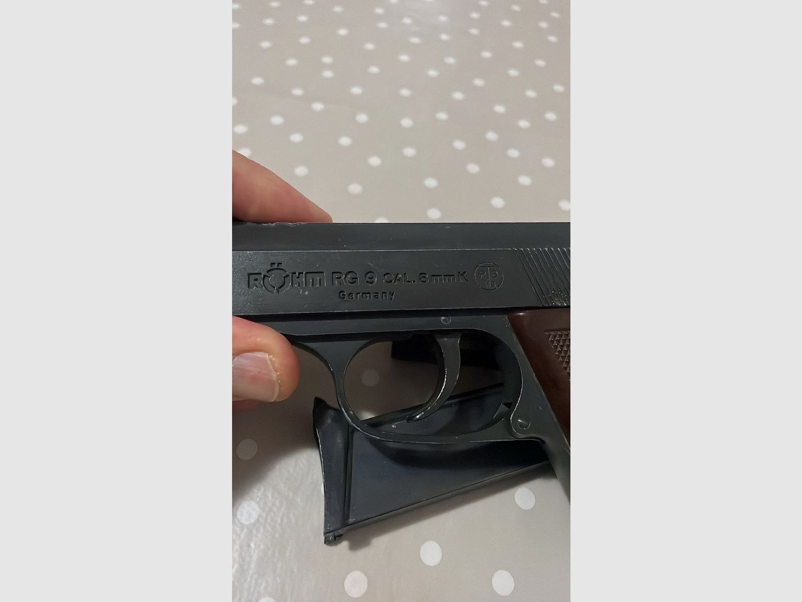 Gas-Signal-Pistole Röhm RG9 in Kal. 8mm Knall