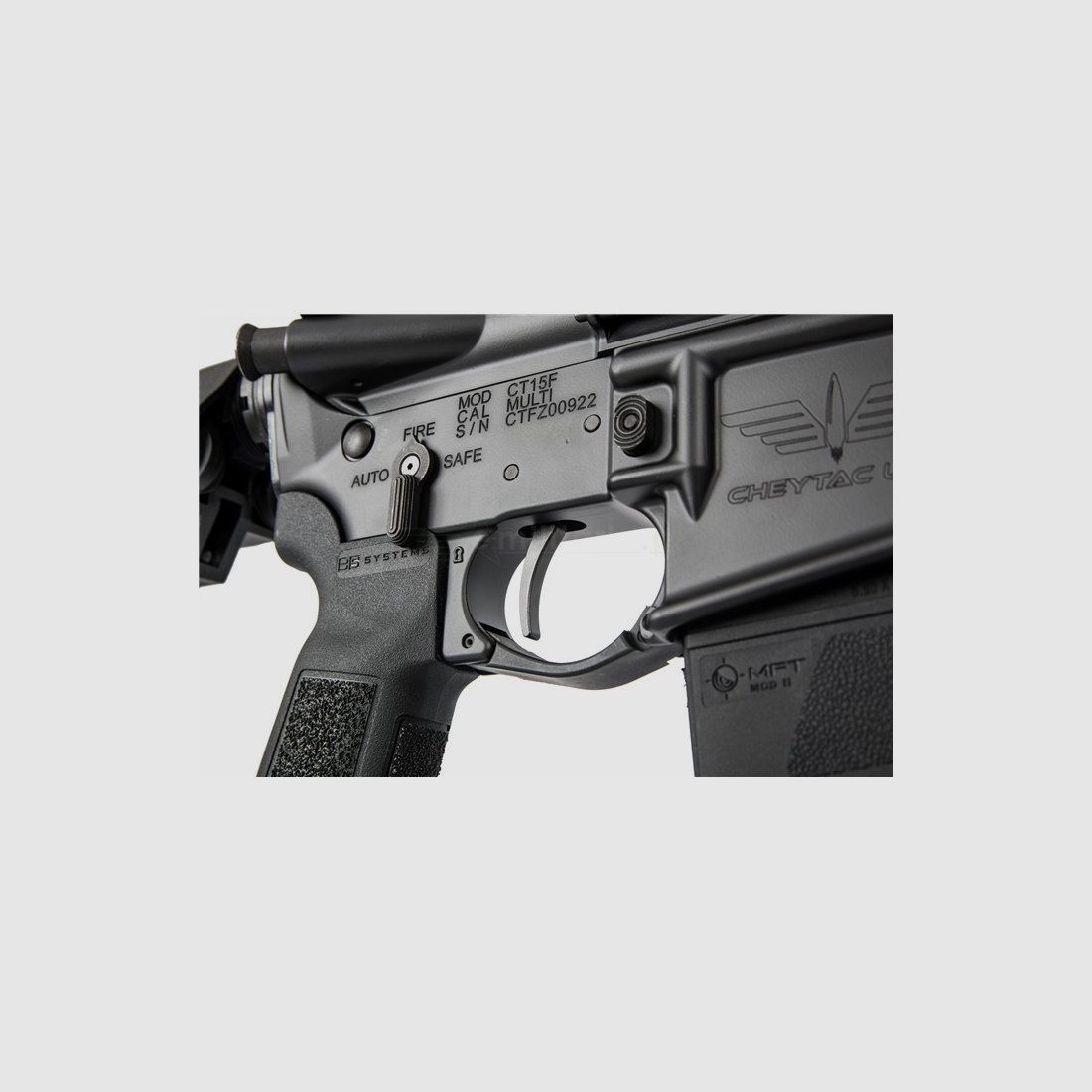 CheyTac CT15FTIM UPGRADED 13.9" Carbine - cal. 5.56x45mm / .223 Rem. - Armor Black, image 8 of 11