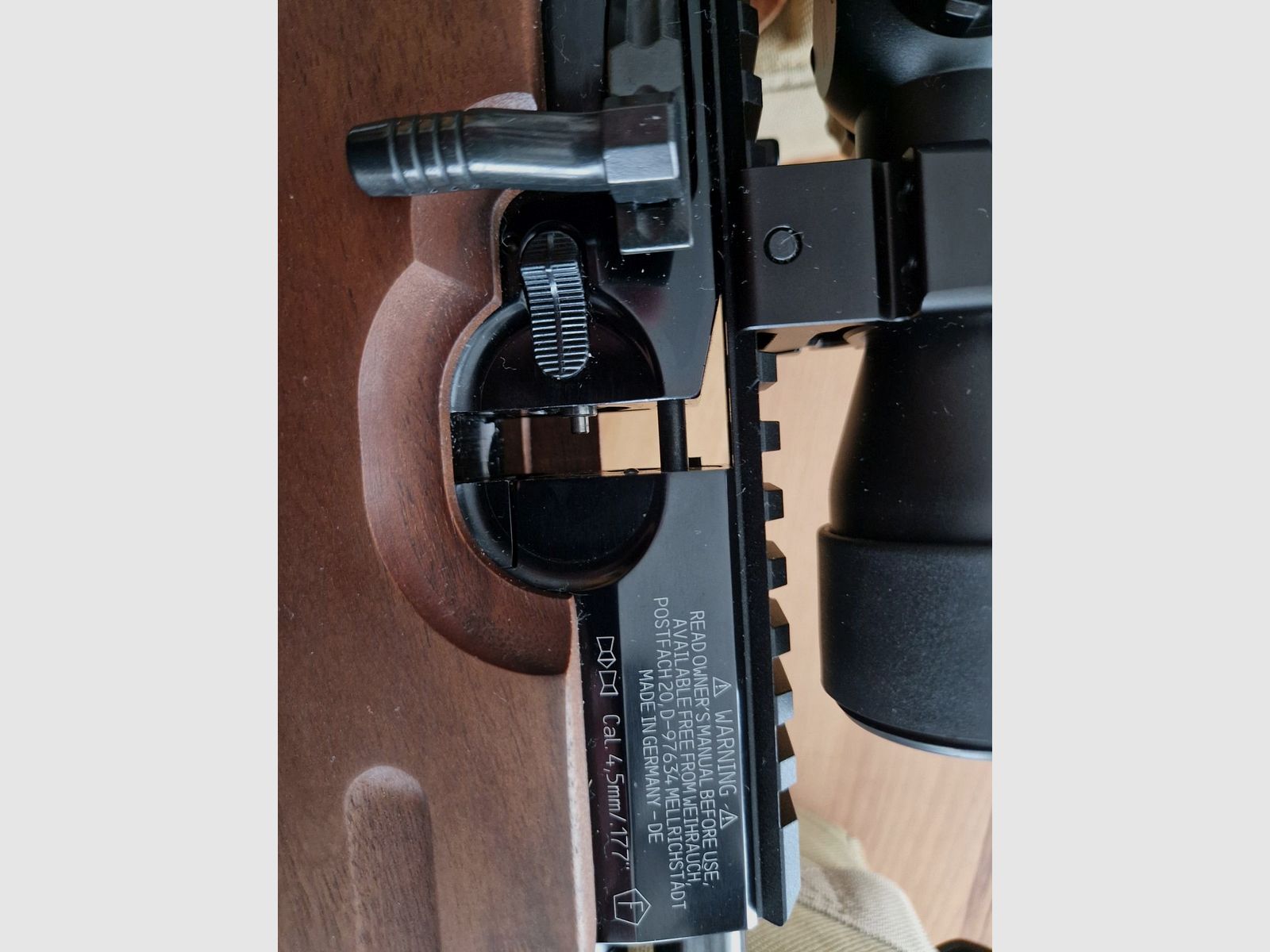 Luftgewehr Weihrauch T100 Quickfill