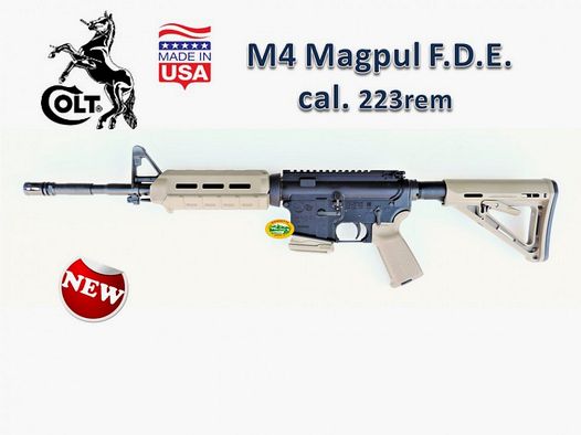 COLT M4 MAGPUL Kal.223 rem FDE