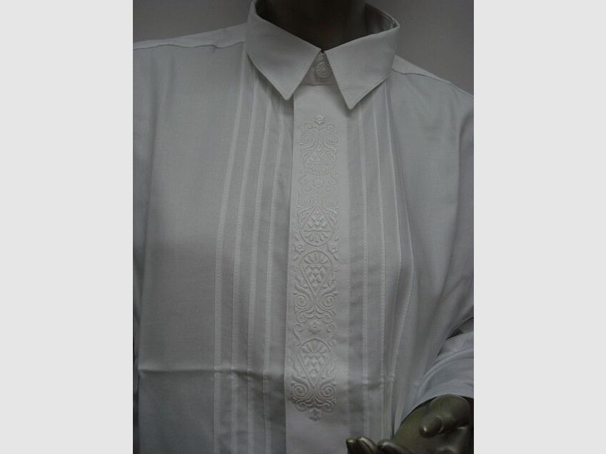 Imperial Landhuis 1/1-Arm Maat 40 Borduurwerk