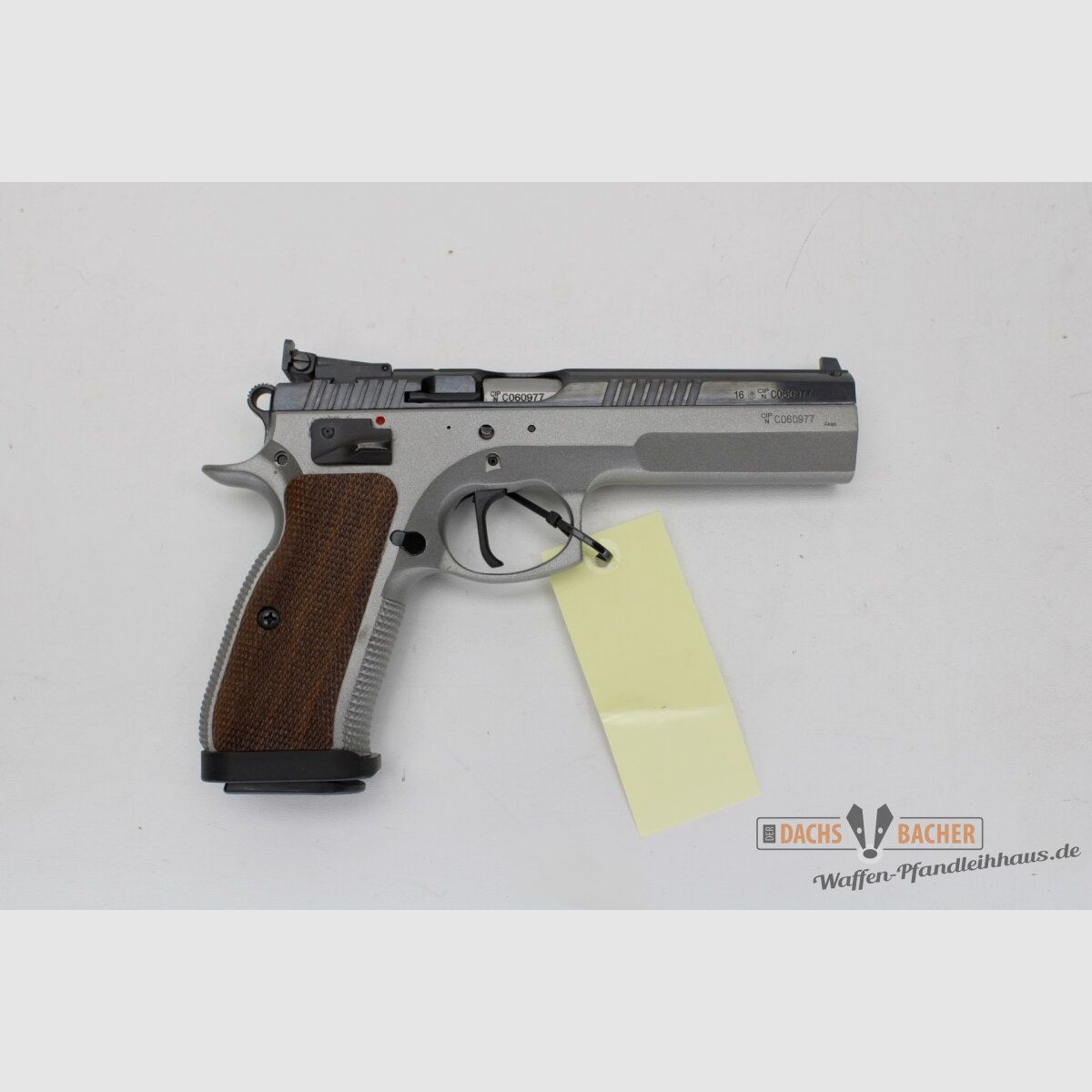 Pistola CZ 75 TS Tactical Sports Bi-Color Cal. 9 Para Come Nuova WB2578, immagine 3 di 3