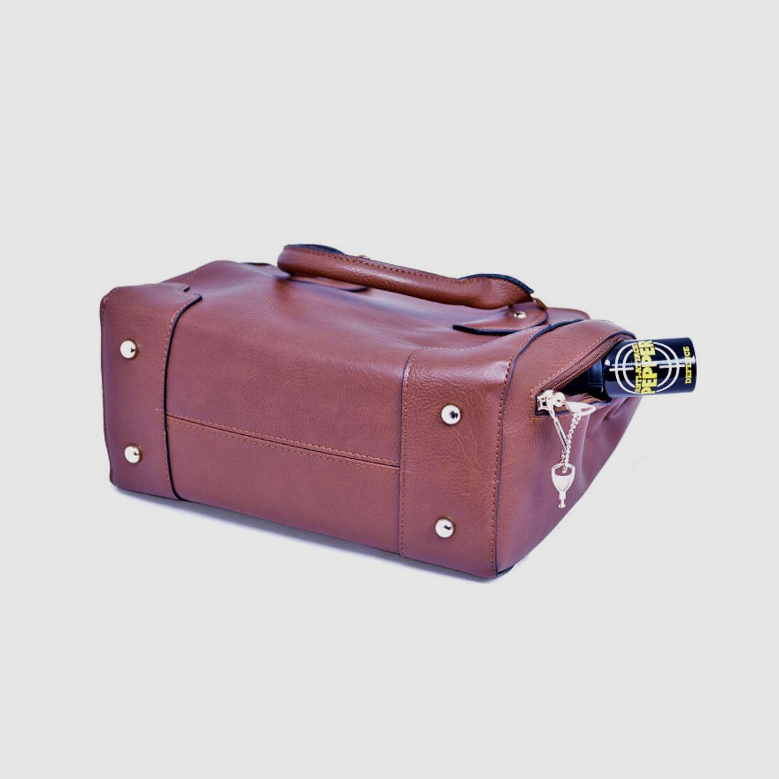 Bulldog Cases sac bandoulière avec étui Chestnut-Leopard, image 3 sur 5