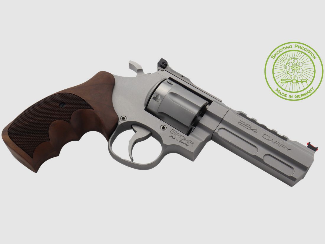  Spohr 284 Carry Stainless 4 Zoll Revolver mit Wechseltrommel