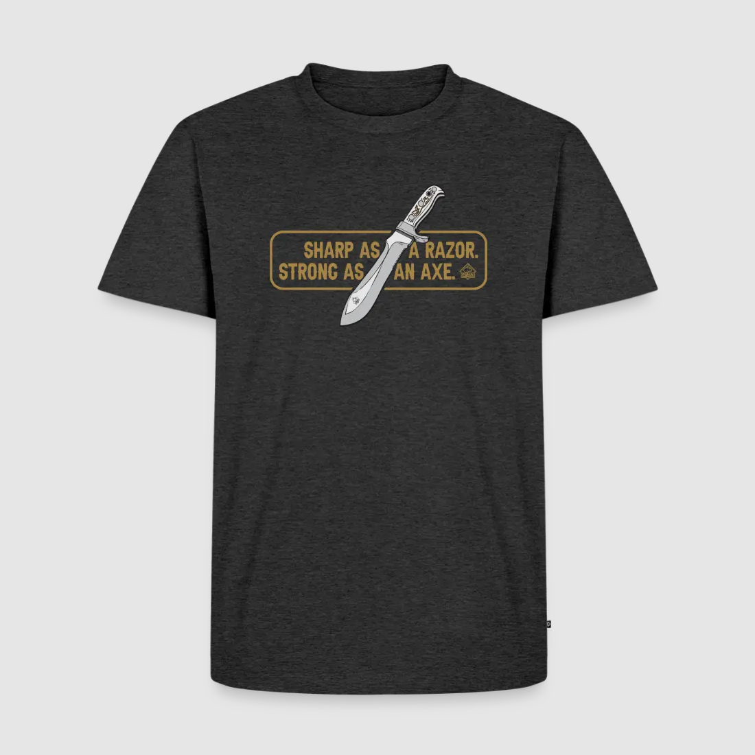 PUMA T-Shirt Premium da Uomo "White Hunter Sharp & Strong"