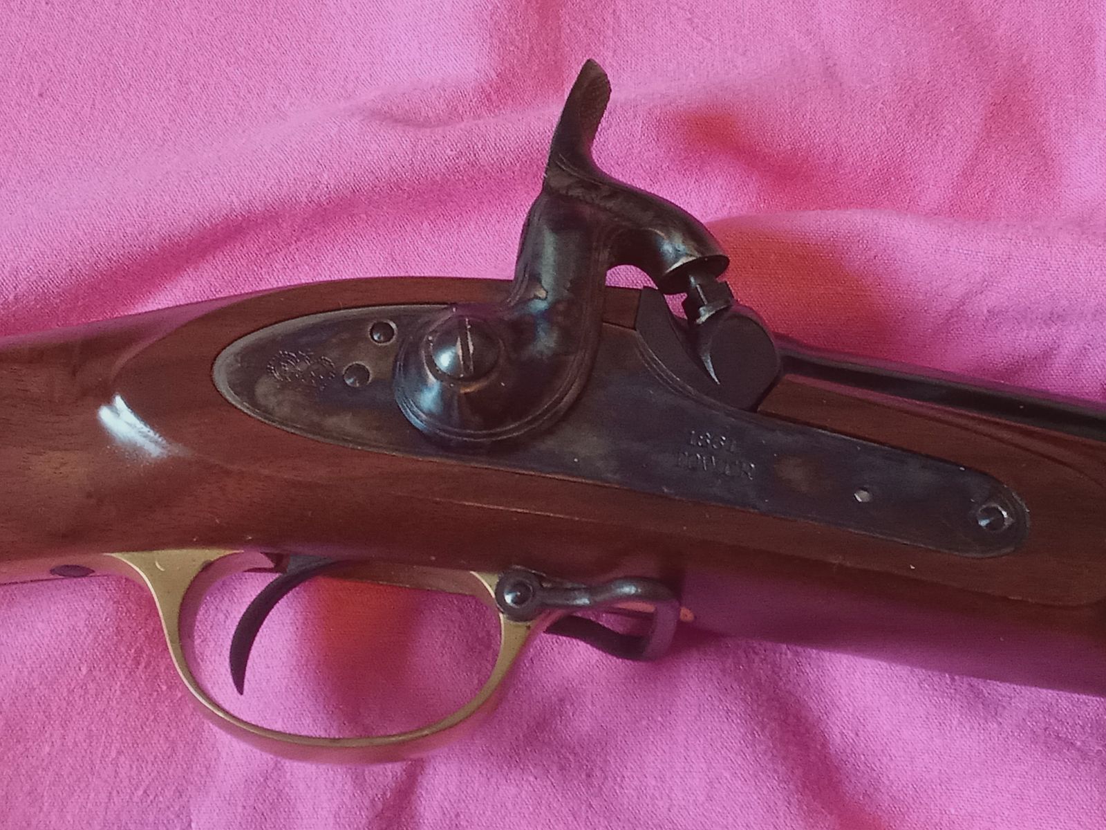 Fusil PEDERSOLI Enfield 2 Bandes Pat 1858 à Percussion Cal 577