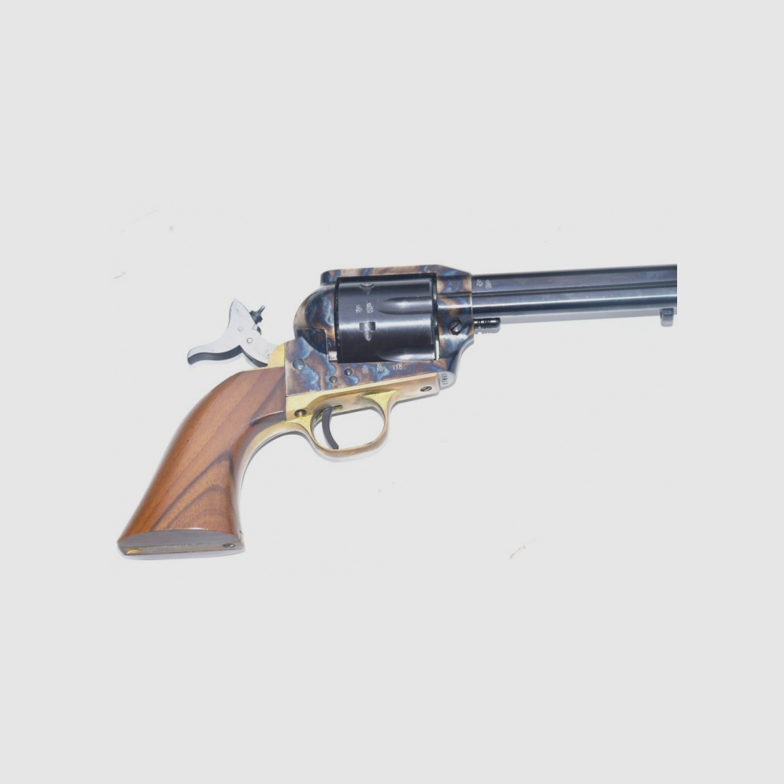 Langläufiger Revolver Colt American Buntline SAA-Replika Hege-Uberti Kal. 45 Colt, Bj. 1972, 1a!