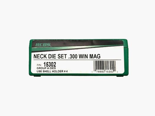 RCBS NECK DIE SET 300 WIN MAG