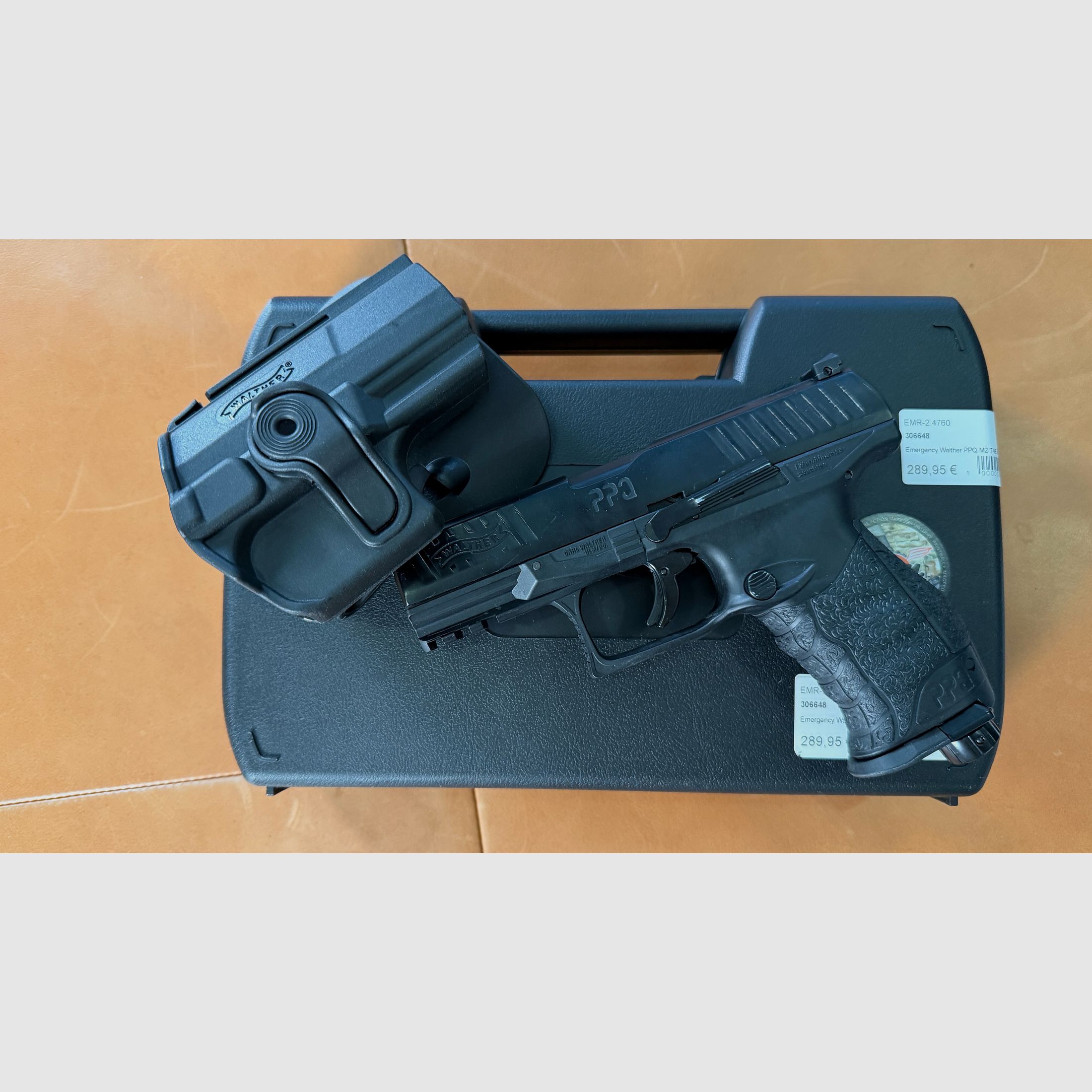 Walther PPQ M2 T4E RAM cal. .43 + Holster + PepperShots – ottime condizioni