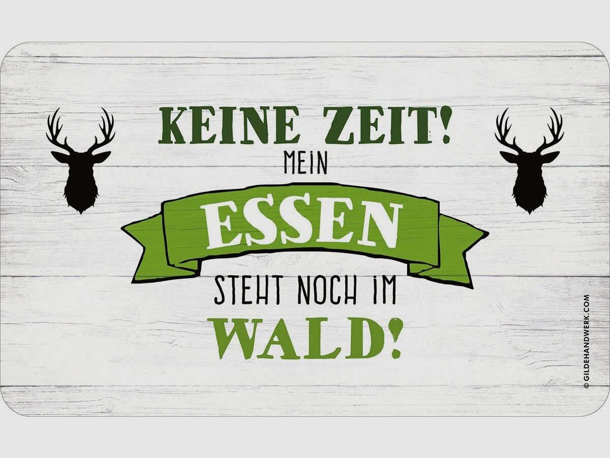 Frühstücksbrettchen „Keine Zeit“