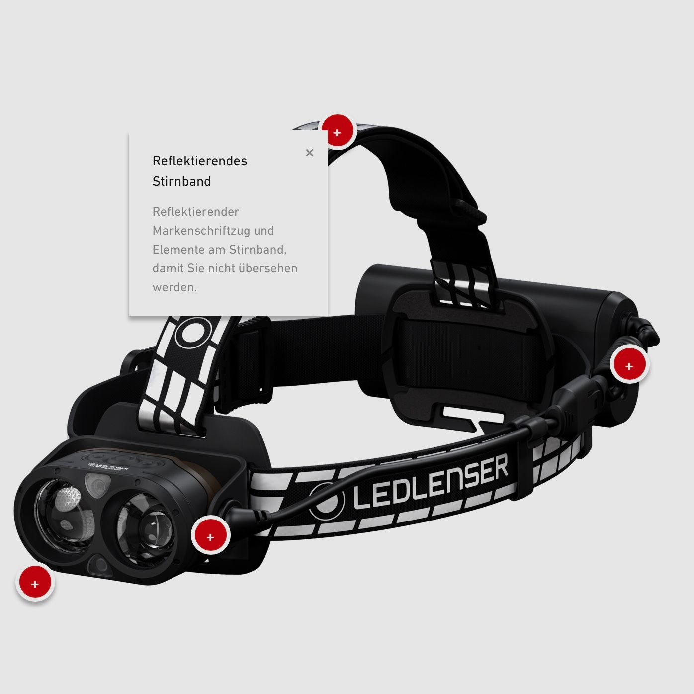 Ledlenser 502198 H19R Signature Kopflampe 4000 Lumen 330 m Reichweite