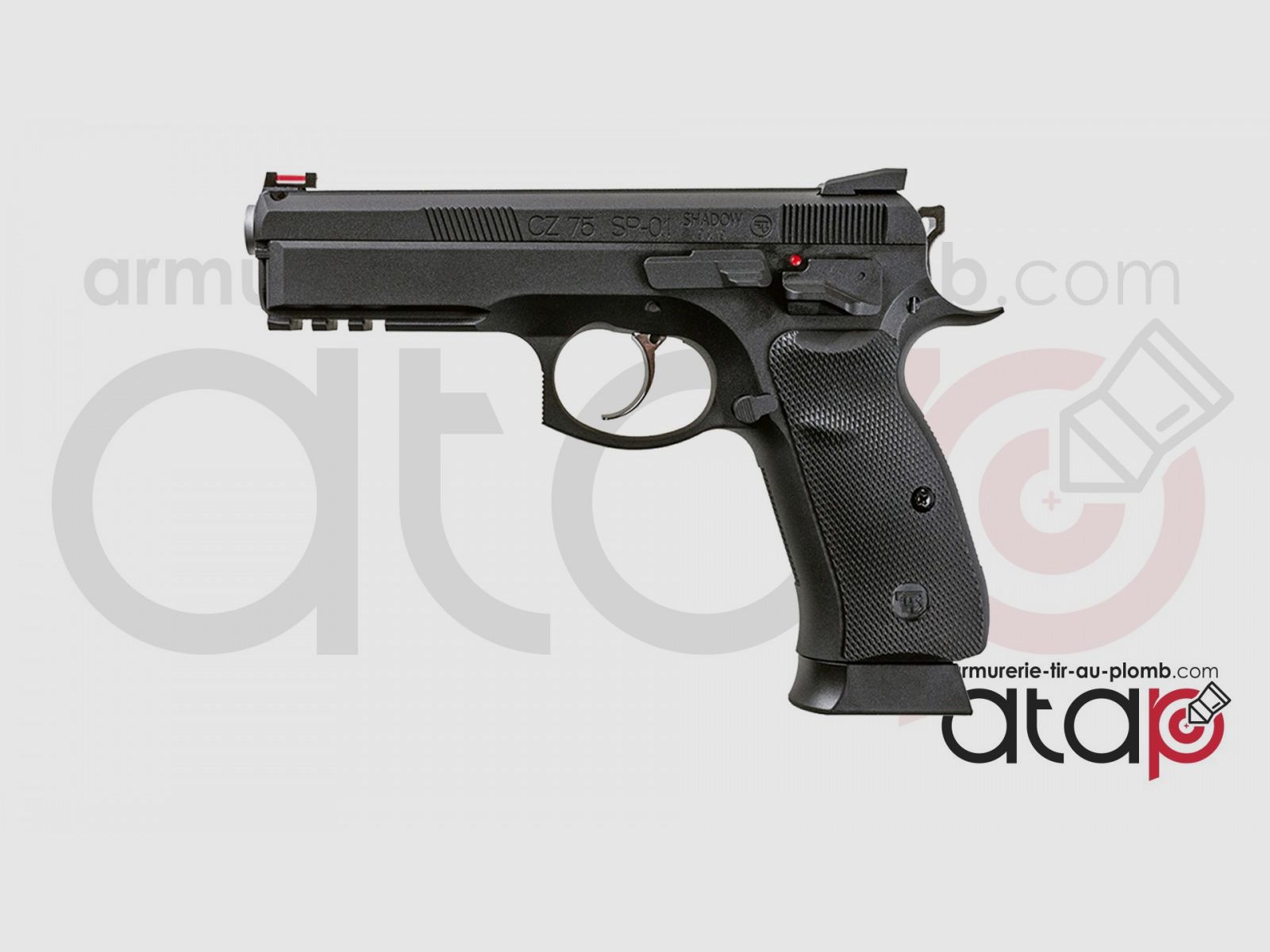 Pacchetto pronto per sparare CZ SP01 Shadow Pistola a pallini in acciaio, immagine 6 di 7