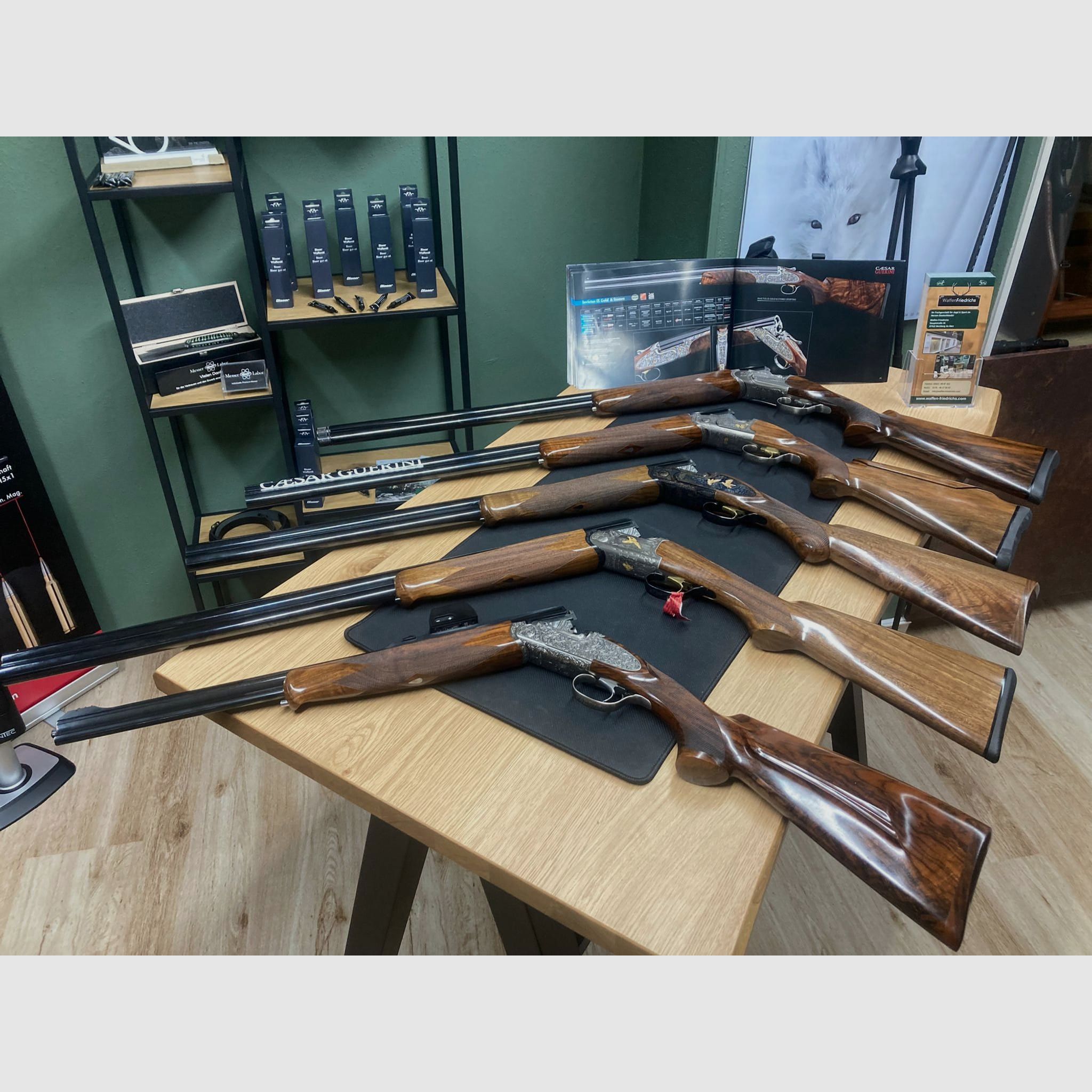 Caesar Guerini REVENANT Gold Bockdoppelflinte