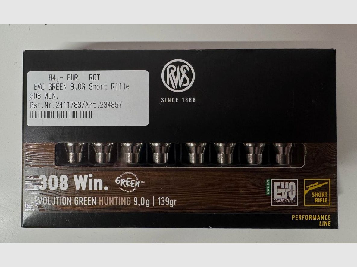 .308 Win RWS Evolution Green Hunting Short Rifle