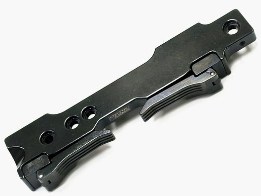 Extended OPTIK ARMS Quick-Click Picatinny rail – 140 mm.