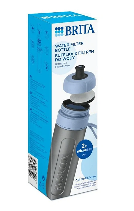 Brita Active Filter Bottle Pastel Blue 2 Discs, image 27 of 28