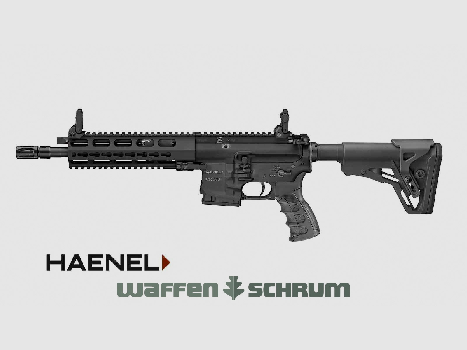 Haenel CR 300 czarny / spust meczowy