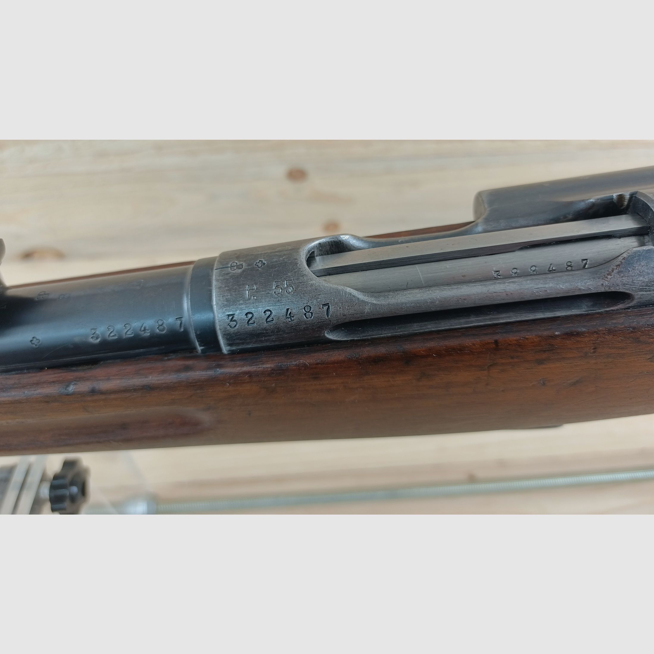 Schmidt Rubin G11, Kal. 7,5x55 Swiss *gültiger deutscher Beschuss*