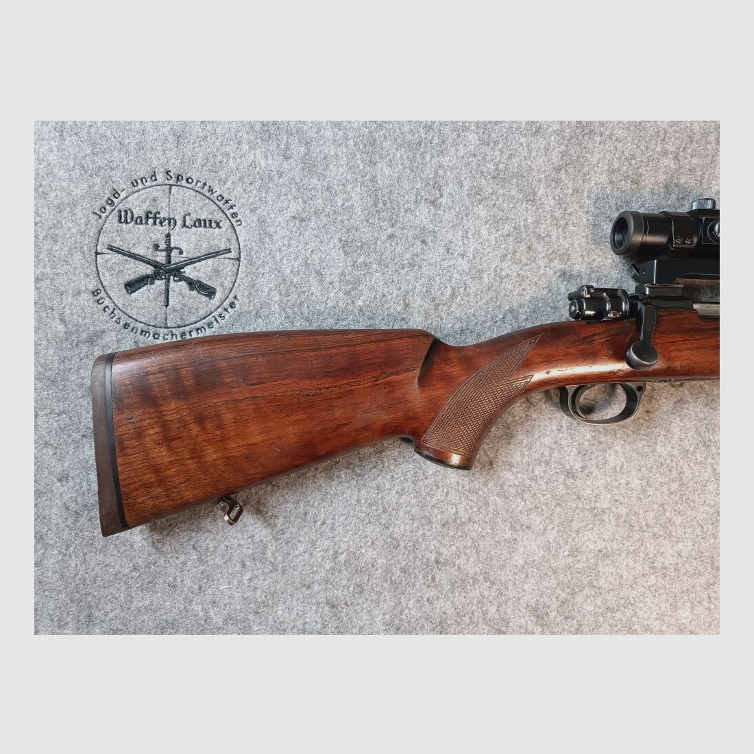 BRNO ARMS CZ Mod. 98 Stutzen mit Rotpunkt mit Recknagel Abzug