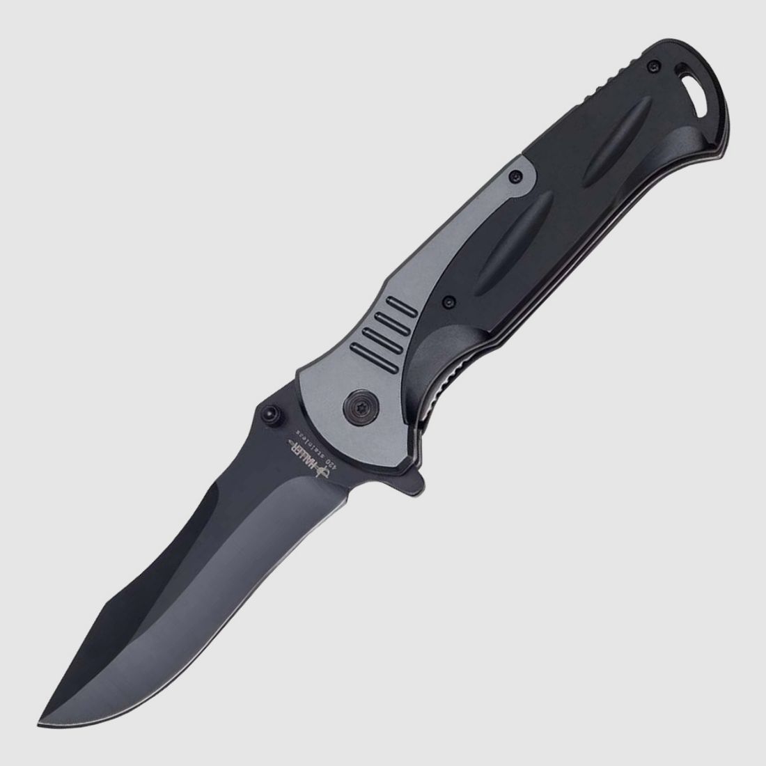 Riesen XXL Taschenmesser mit schwarz Klinge