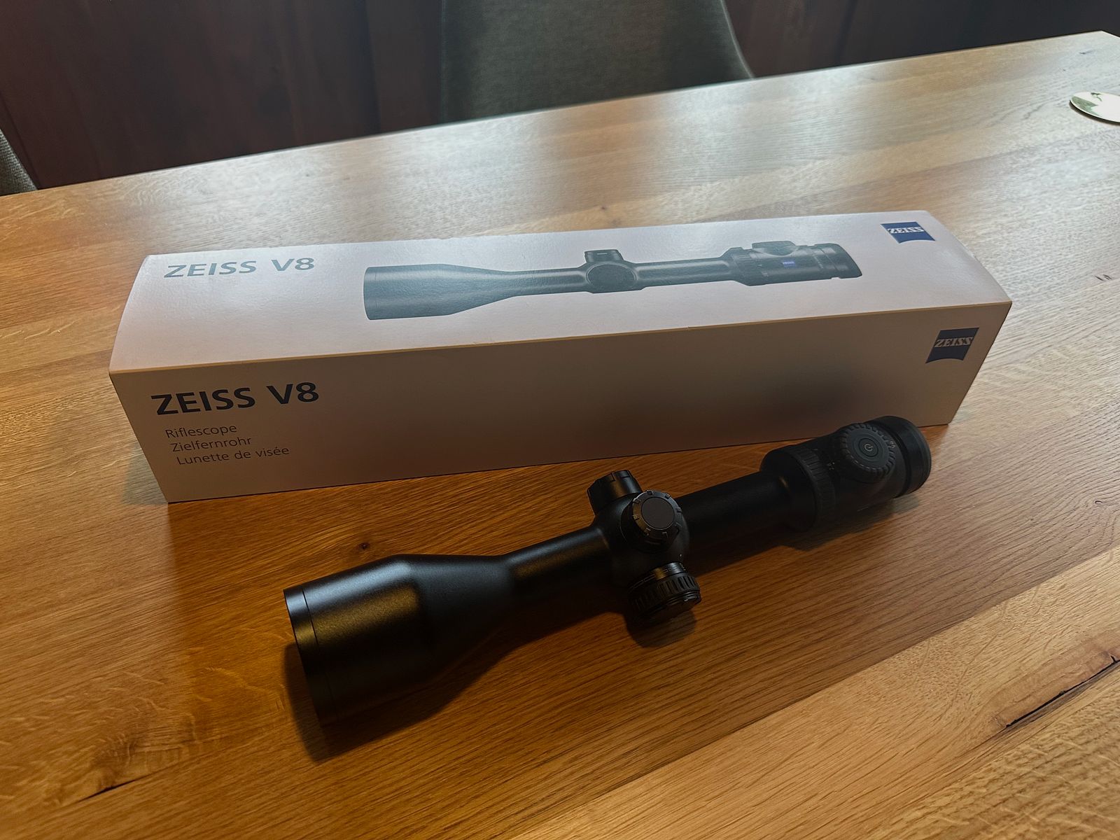 Zeiss V8 2.8-20x56 with rail LA 60