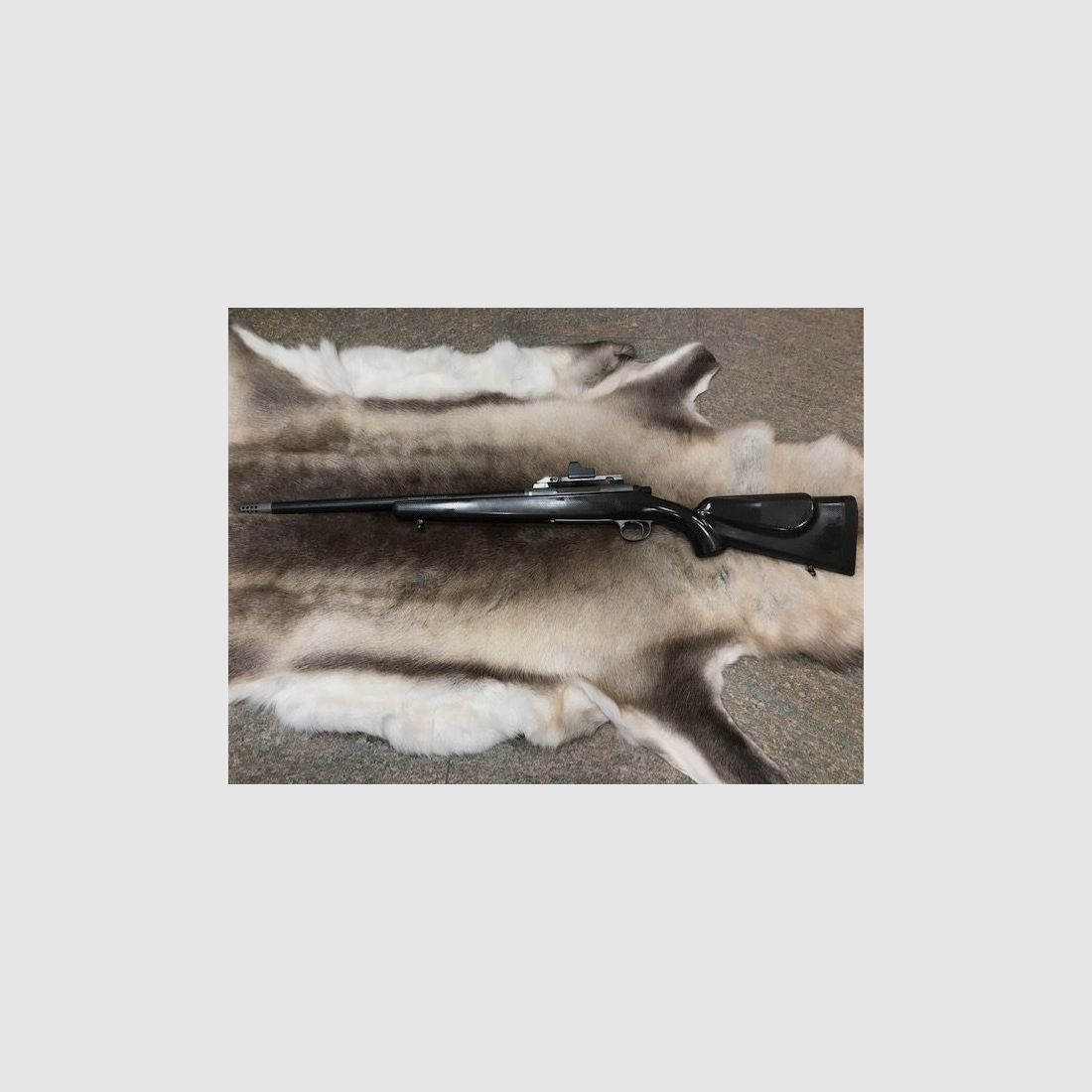 Christensen Arms Carbon bolt-action rifle with muzzle brake caliber 9.3x62 ZF Docter Sight used set (2.6 kg), image 1 of 4