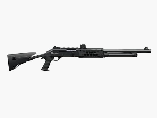 Halbautomat Benelli M4 A.I. Drone Guardian 12/76 , LL47cm, 6Patronen, Teleskopschaft, Steiner MPS-CD