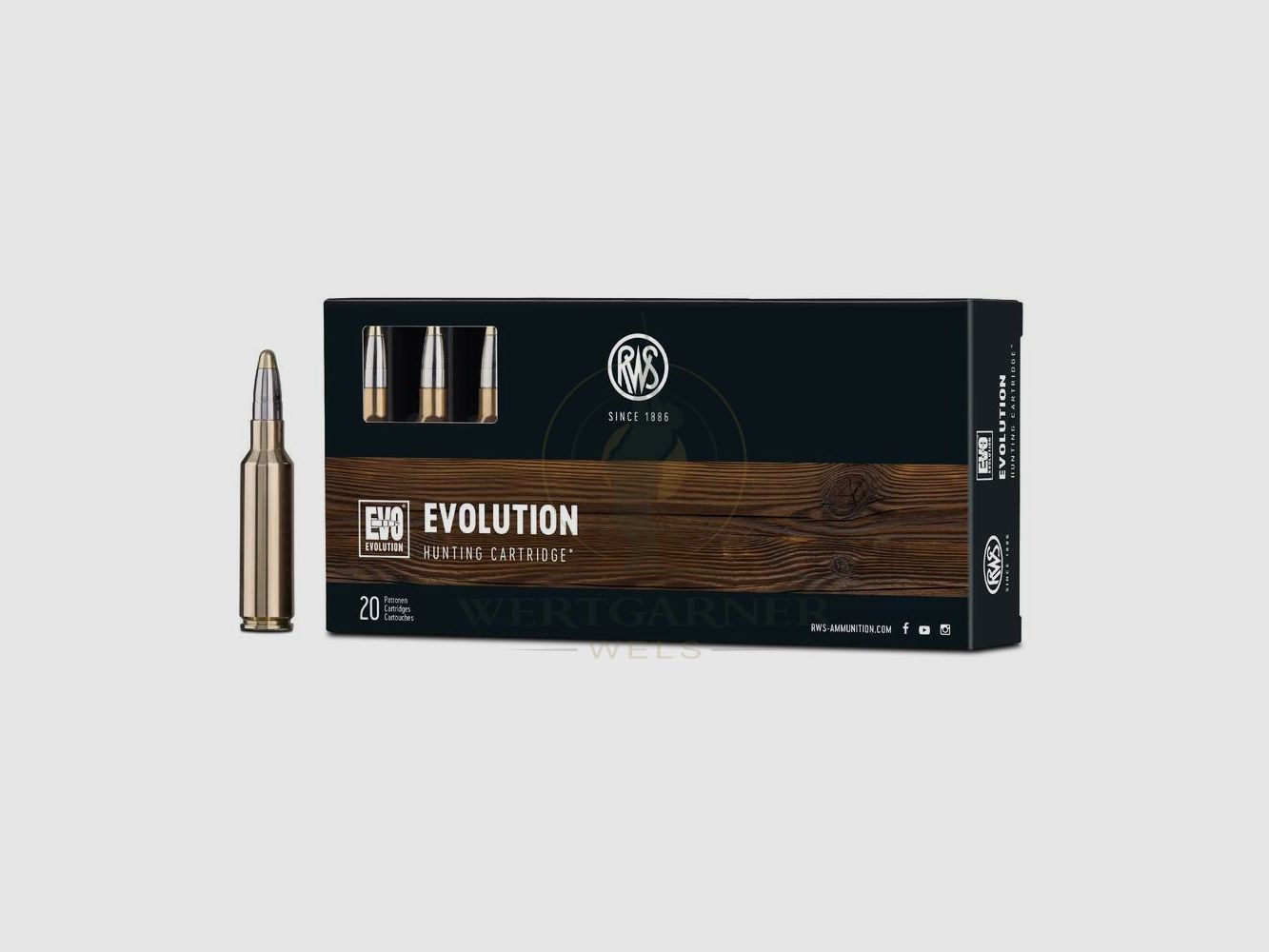 RWS .300 WSM Evolution 11,9g/184gr 20 Stk./Pkg.