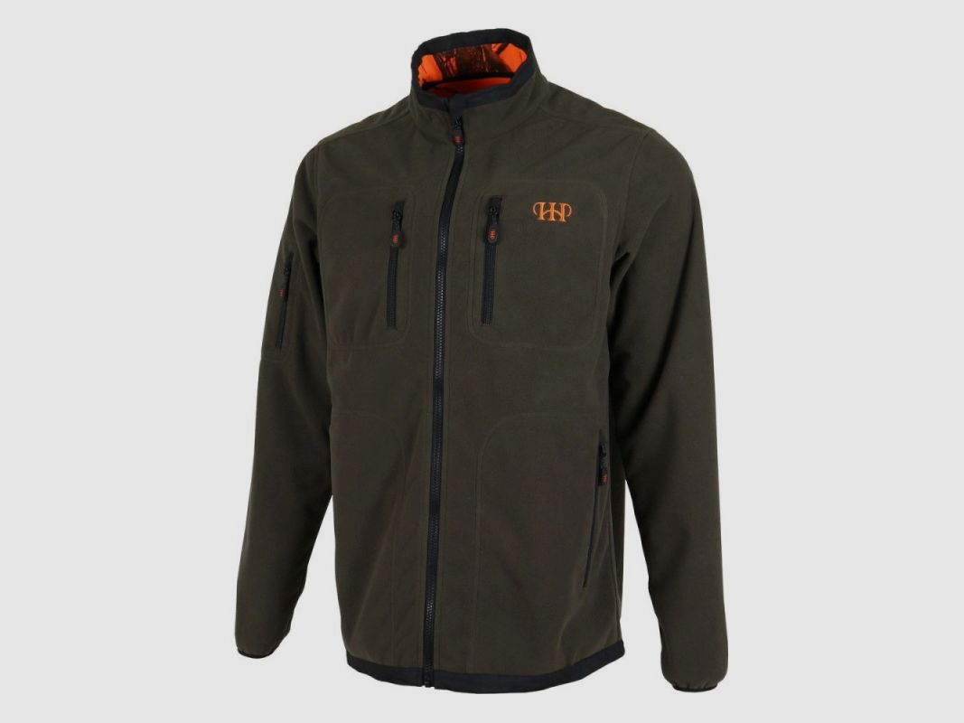 House of Hunting Wendbare Fleecejacke Camo Blaze, Bild 2 von 7