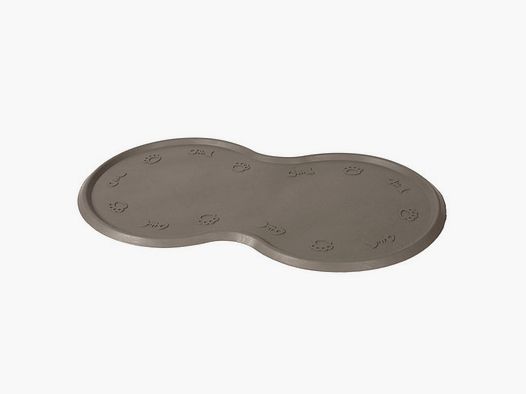 Mat for bowls Gray