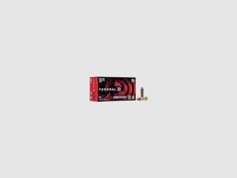 Federal American Eagle .38 Special 158GR LRN 50 Patronen