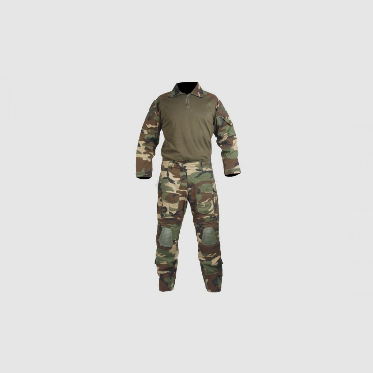 DELTA TACTIC COMBAT UNIFORM WOODLAND XXL, image 2 of 8
