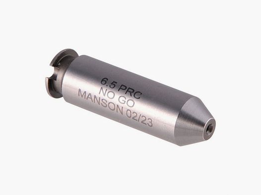 MANSON PRECISION Galga de headspace NO-GO 6.5 PRC, acero