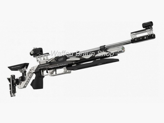 FEINWERKBAU Luftgewehr 800 X Auflage, Aluschaft für Aufgelegtschießen, schwarz, rechts, Griffgröße M