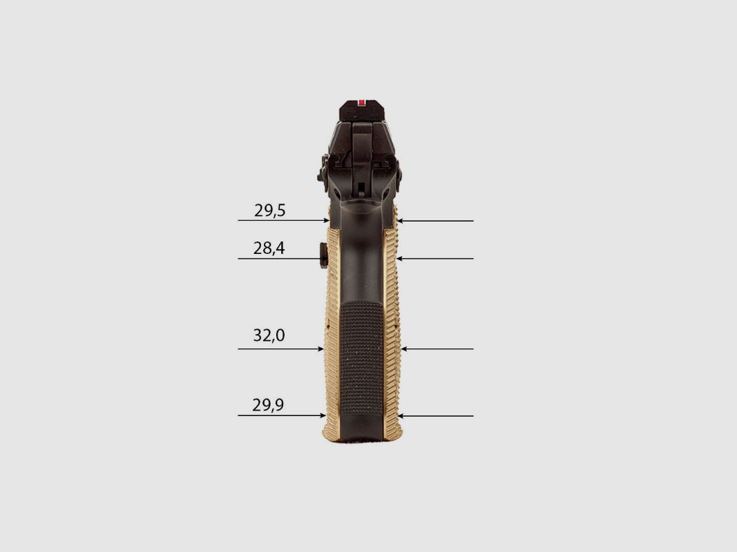 Eemann Tech Ultimate Messing Langgriffe für CZ, Bild 2 von 4