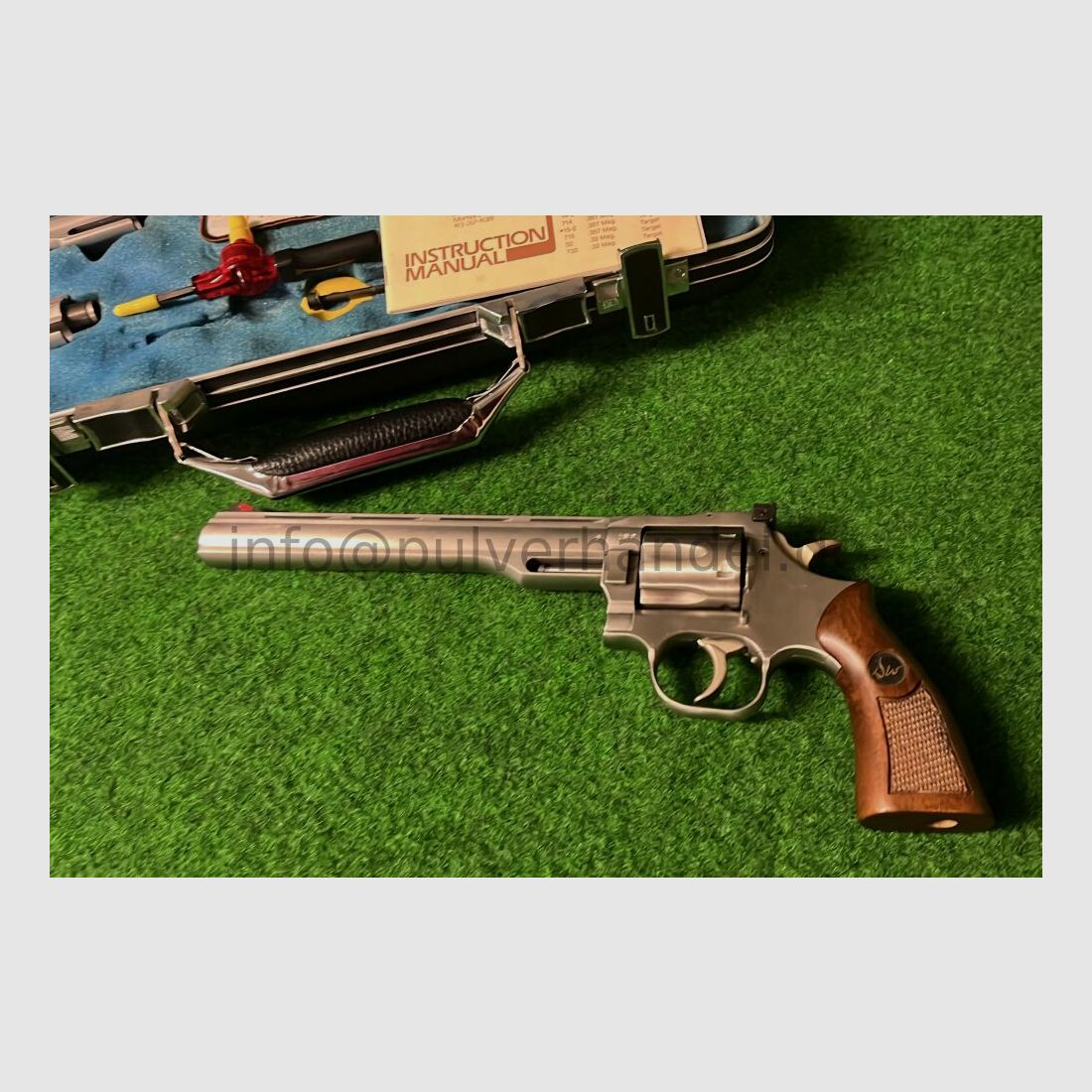 Dan Wesson 2,5" - 8" revolver met verwisselbare lopen ZELDEN .357Mag in set TOP