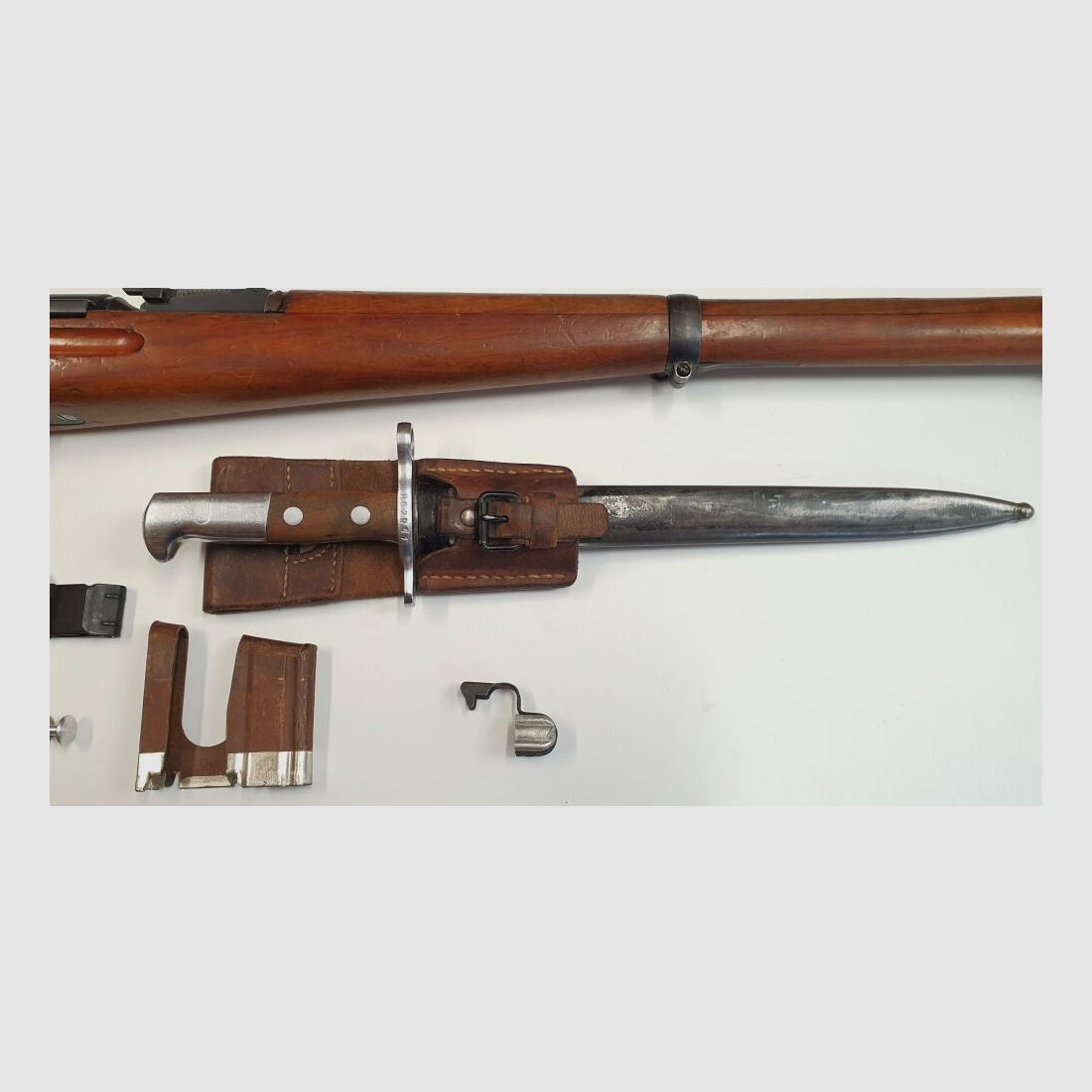 Waffenfabrik Bern Schweizer K31 Kaliber 7,5x55swiss komplett nummerngleich + Hämmerli