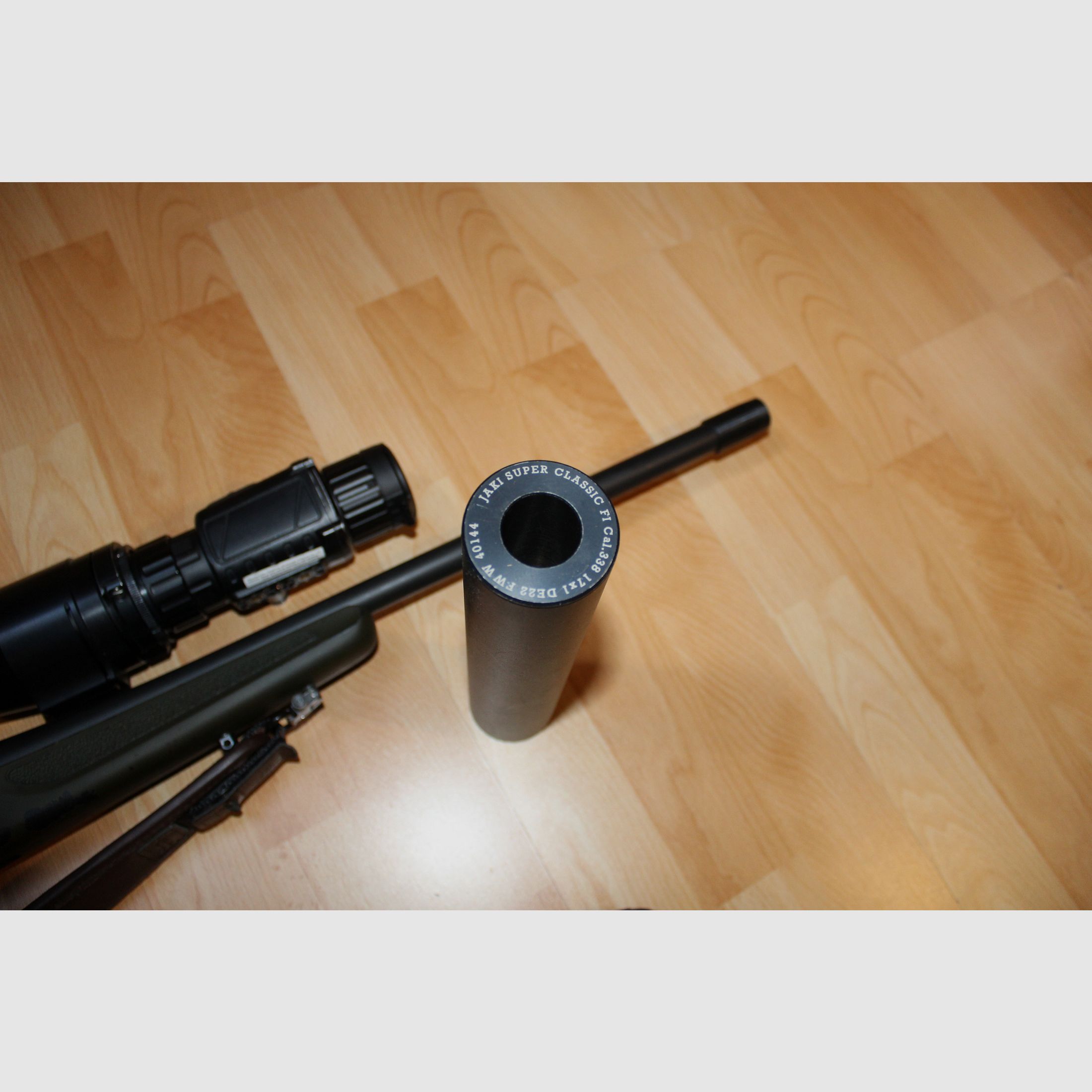 Haenel Jäger 10  8x57IS Komplettpaket. mit ZF DDOptic/Montage  Wärmebild und Schalldämpfer