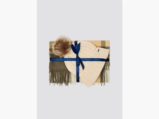 Dubarry Foley, Set aus Mütze und Schal, Dusky Green
