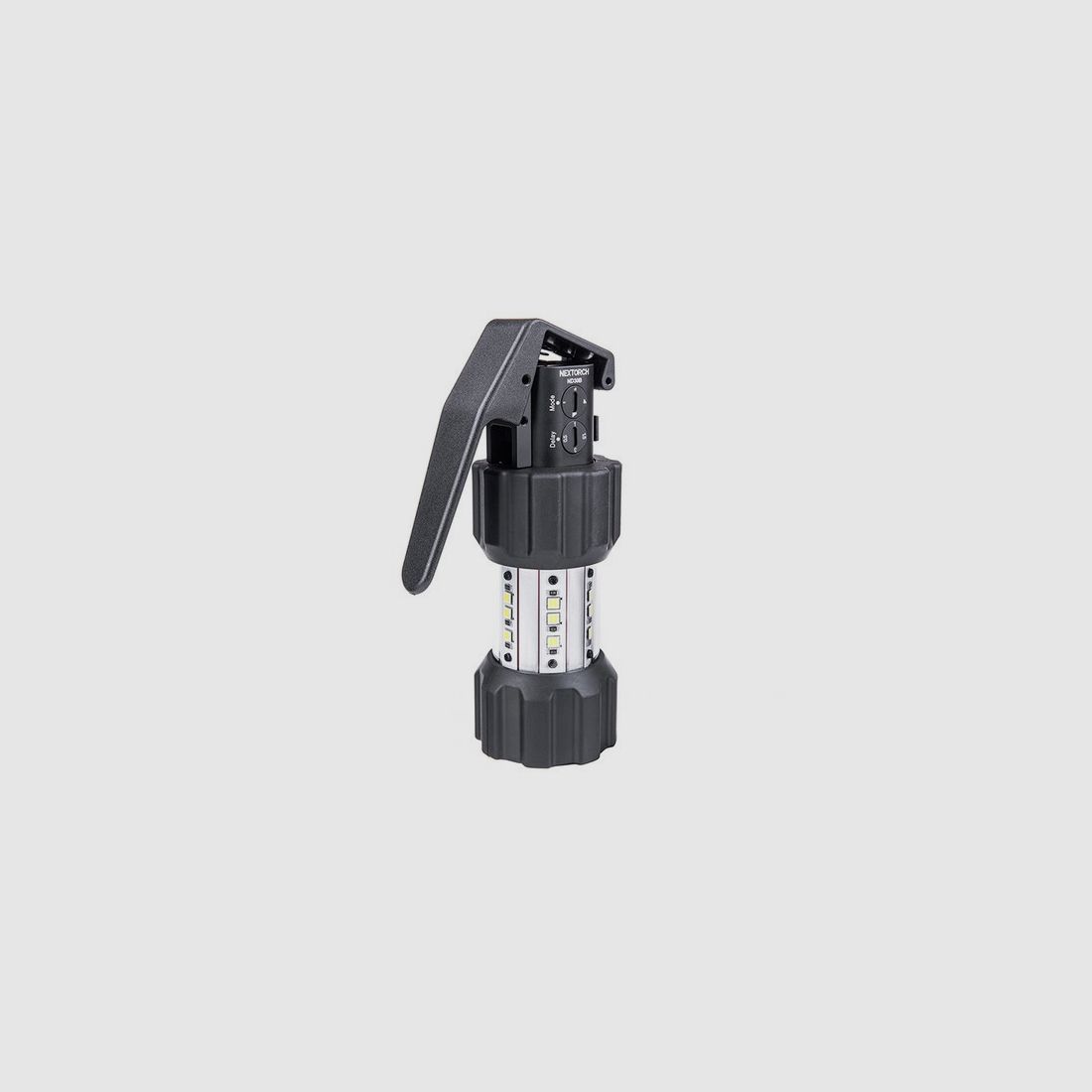 NEXTORCH ND30B - IRRITATIONSKÖRPER MIT 130DB ALARMSIGNAL, 11.000 LUMEN STROBOSKOPBLITZ UND HOLSTER