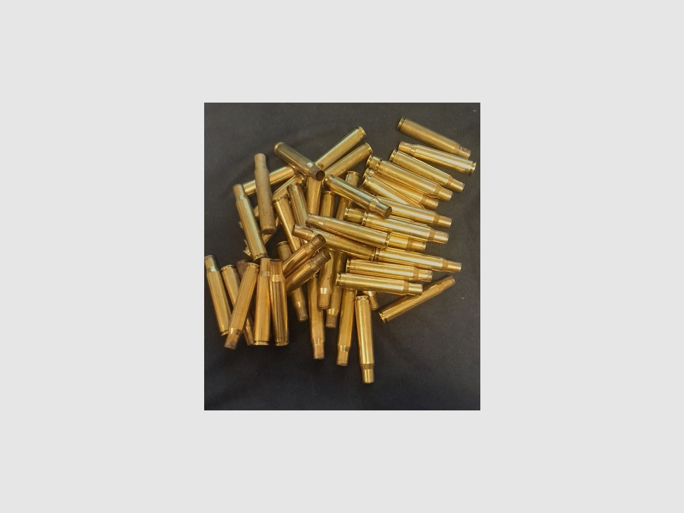 Lot de 50 douilles Winchester d'occasion cal:30.06