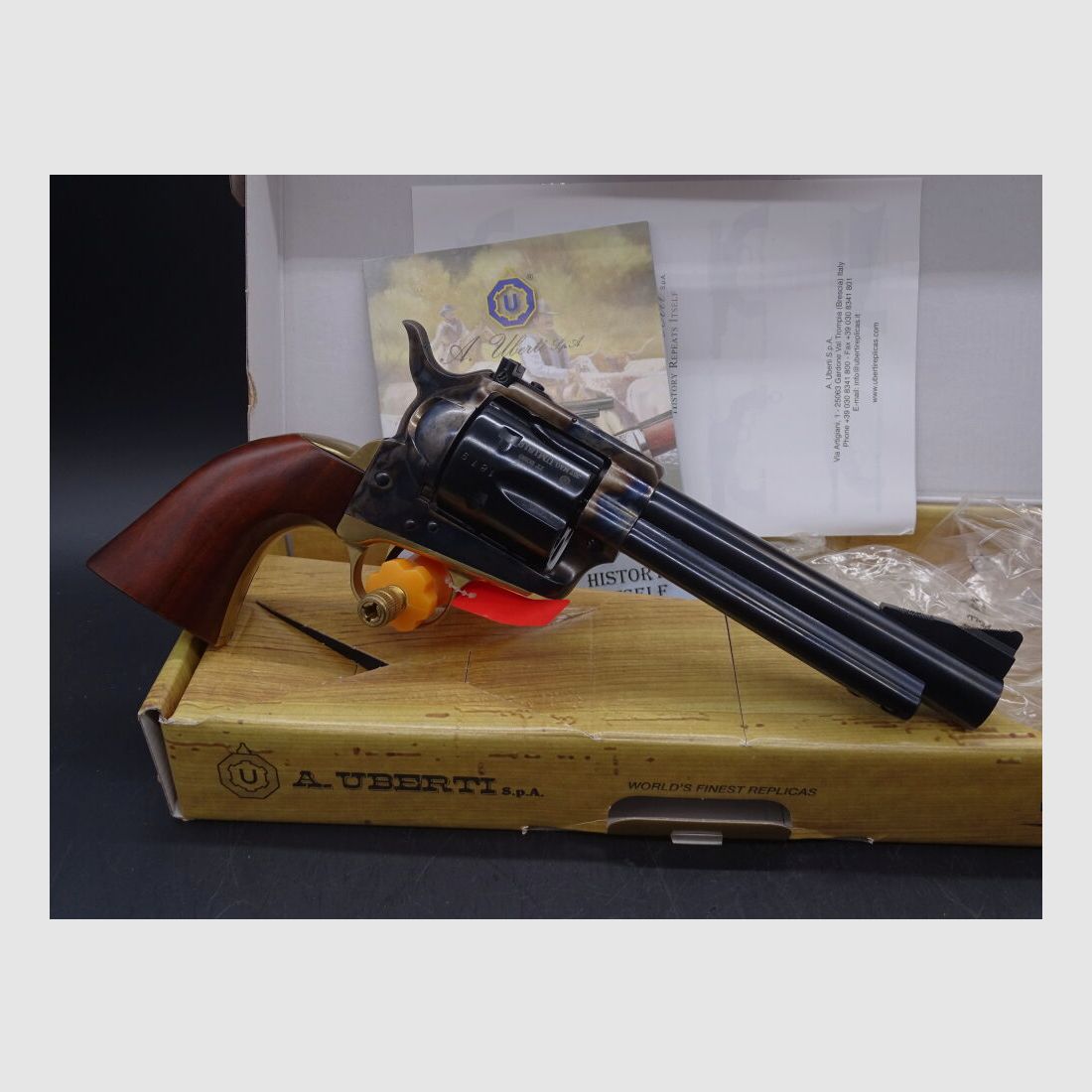 Uberti 1873 Cattleman Kaliber .357 Magnum 5 1/2 " VERSTELLBARES VISIER 1873 Cattleman