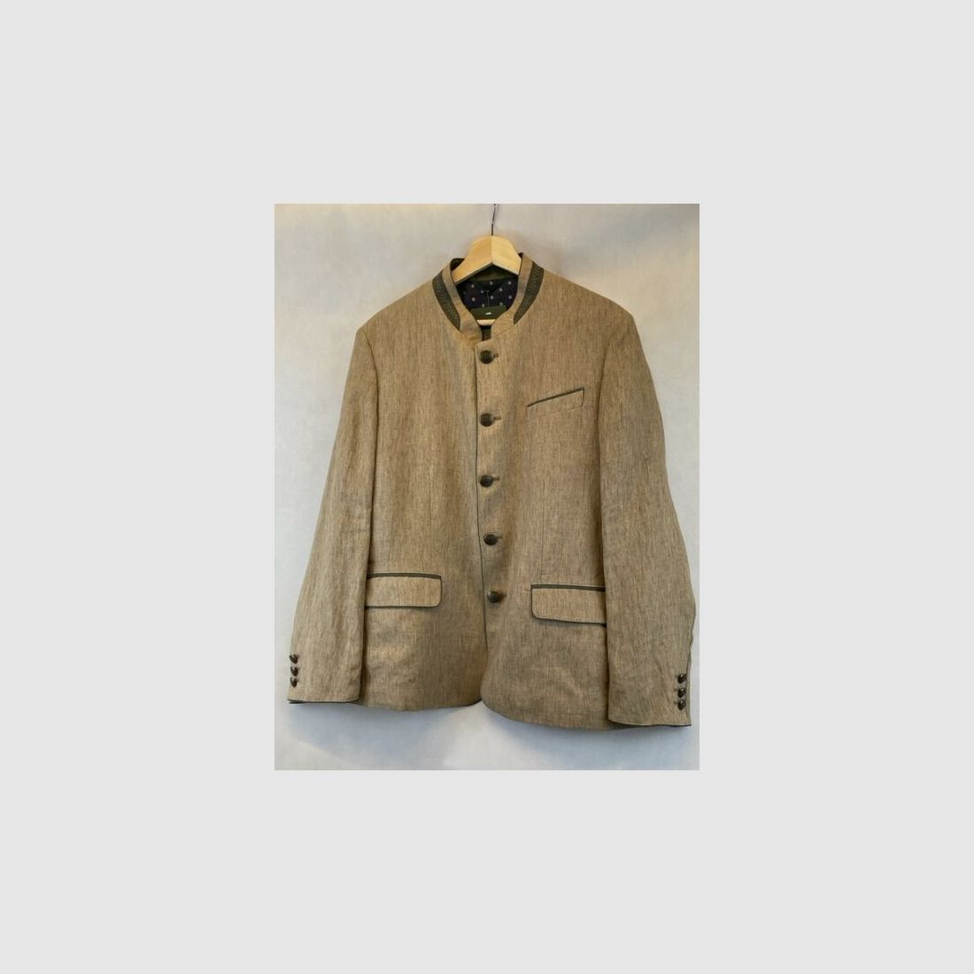 Schneiders Leinenjanker Mako in Beige, Bild 1 von 2