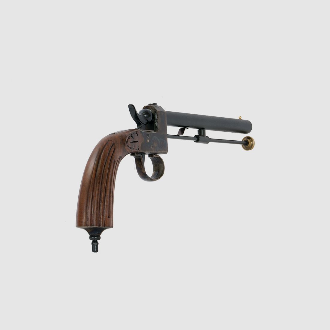 Perkussions Vorderladerpistole Pedersoli Zimmer Zimmerpistole Kaliber 4,5 mm (P18)