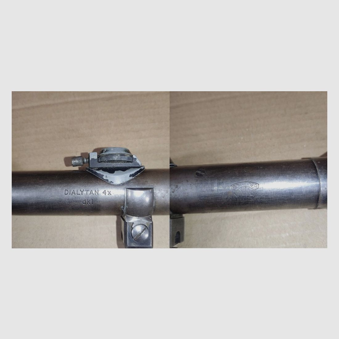 Zielfernrohr ZF39 Dialytan x4 dkl K98 aus Wk2 