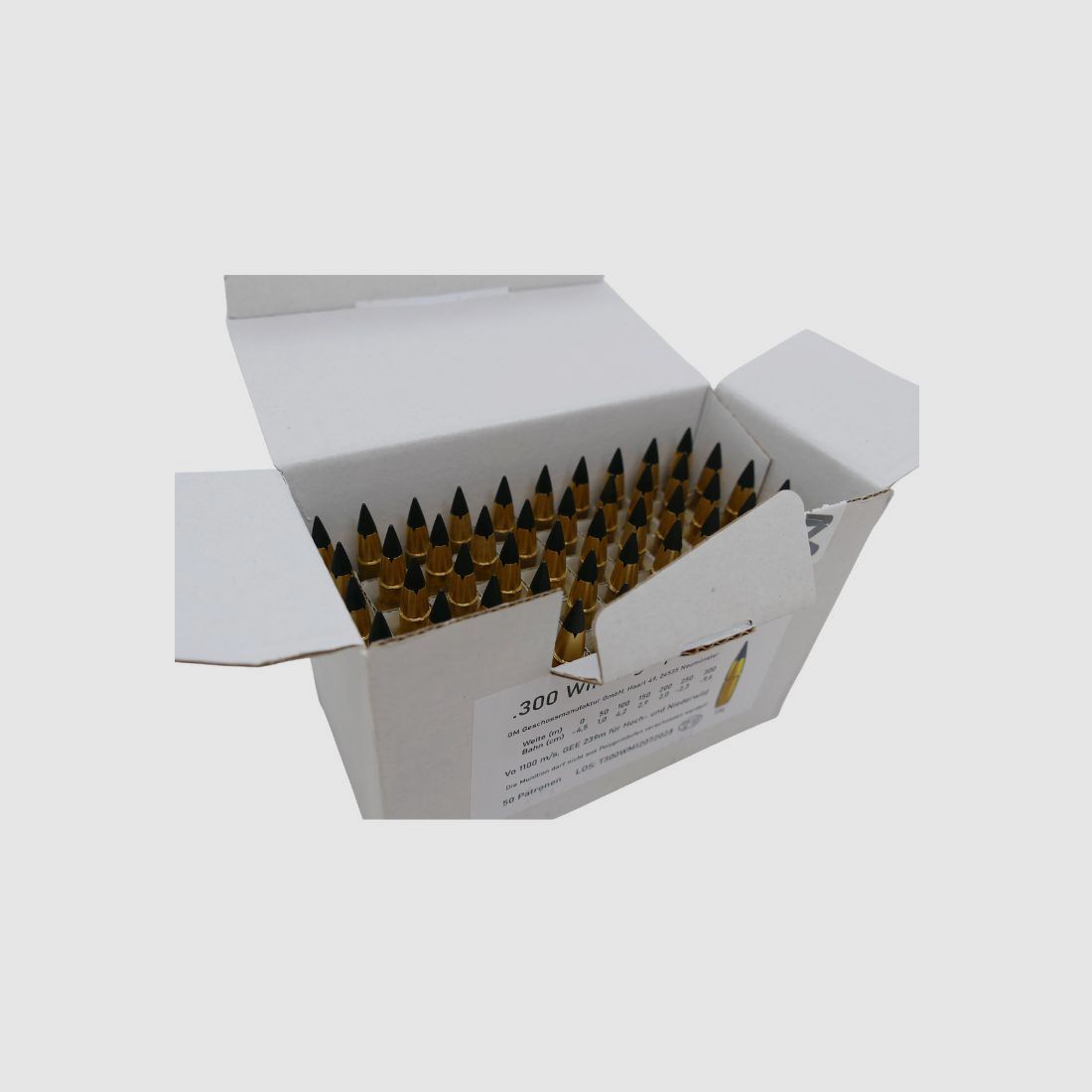 Geschoss-Manufaktur 300WinMag Splinter Tip 7,8 g cartouche de carabine sans plomb, image 2 sur 2