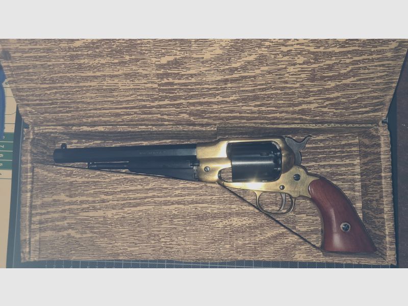 Perkussion Revolver New Model Army Remington .44 BP only !!! TOP !!! in Original - Verpackung !