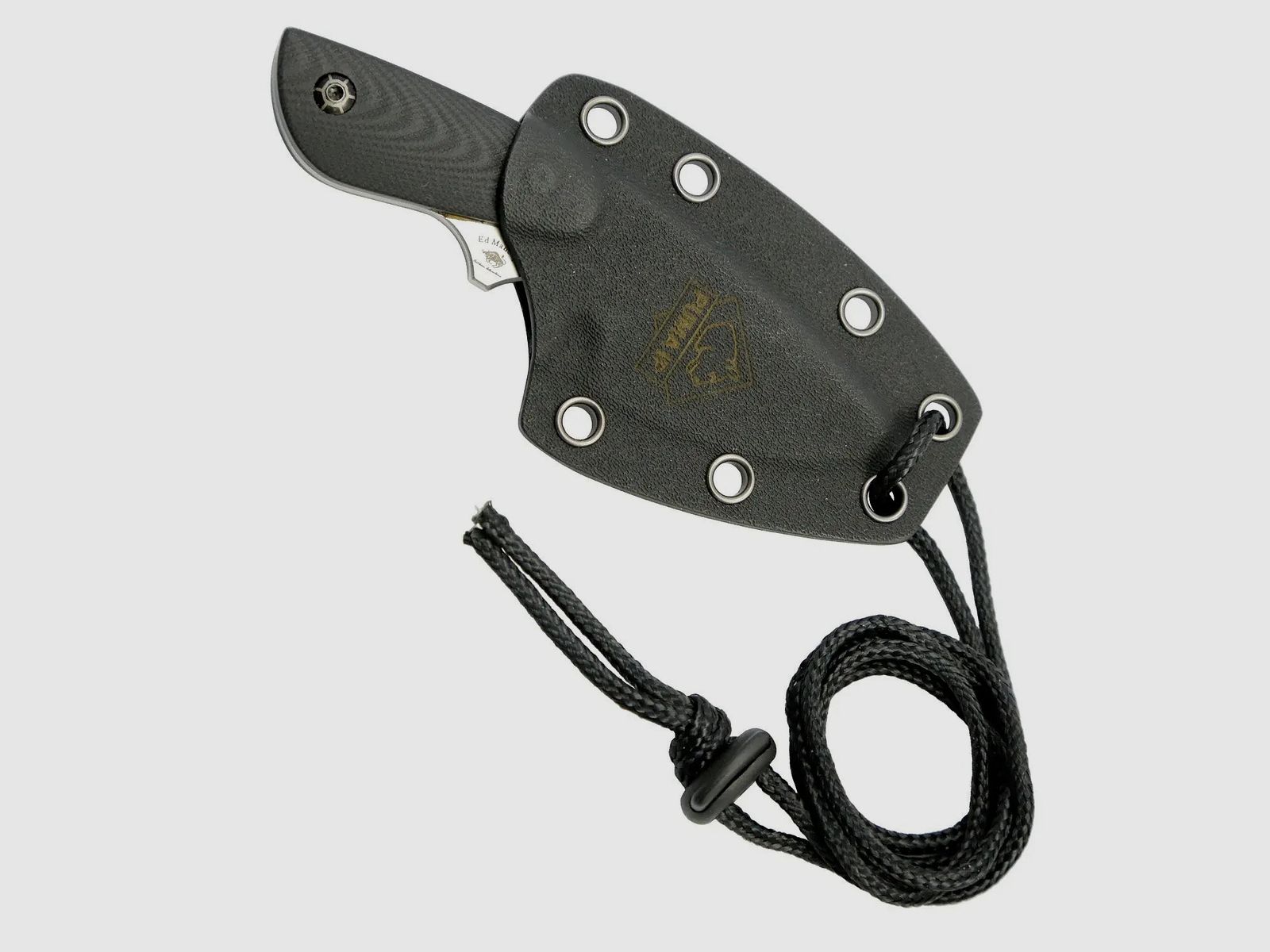 PUMA IP sanglier, G10 noir, couteau de cou