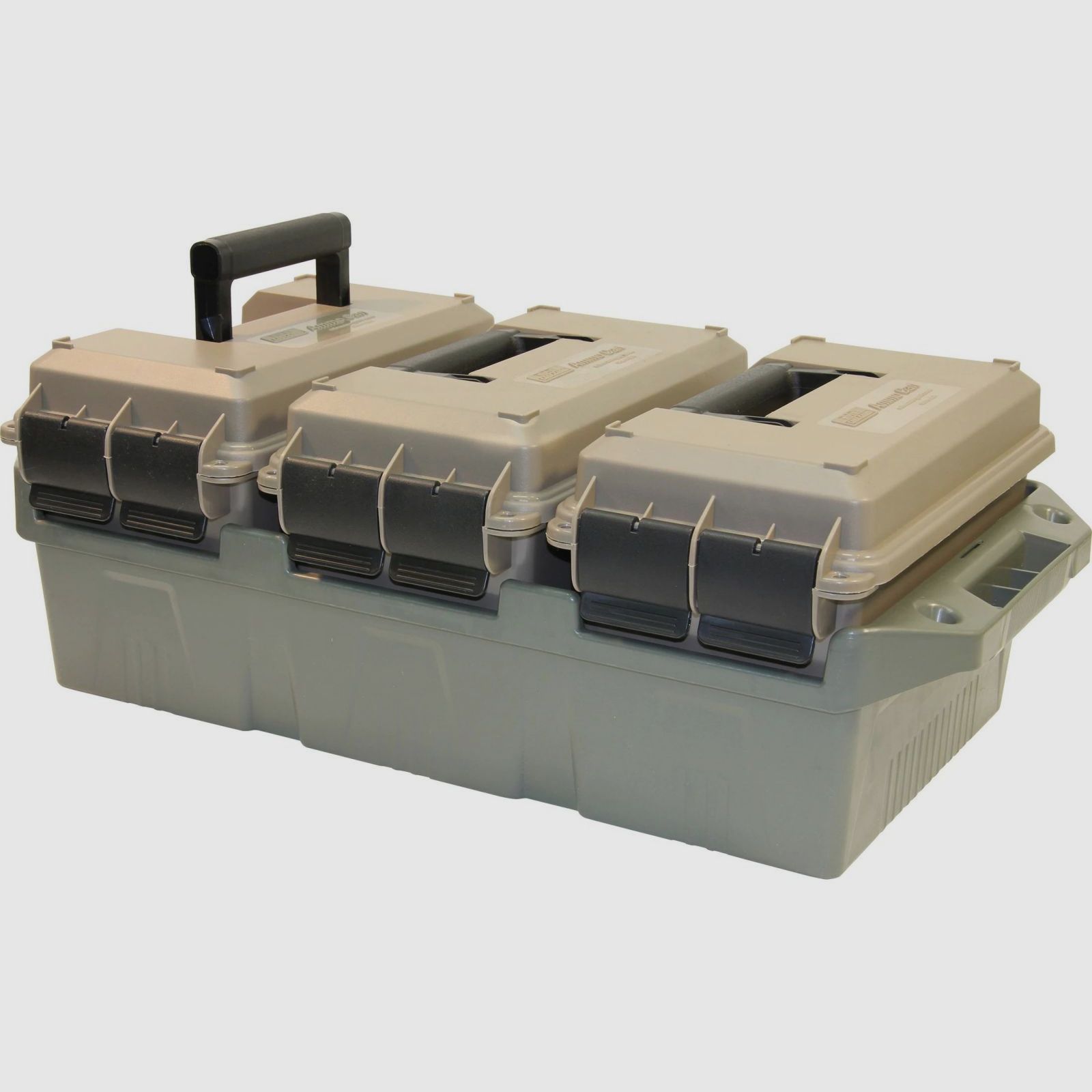 MTM caja de municiones AC3C Ammo Crate tierra oscura/verde militar 18,8x34,3x21,5cm